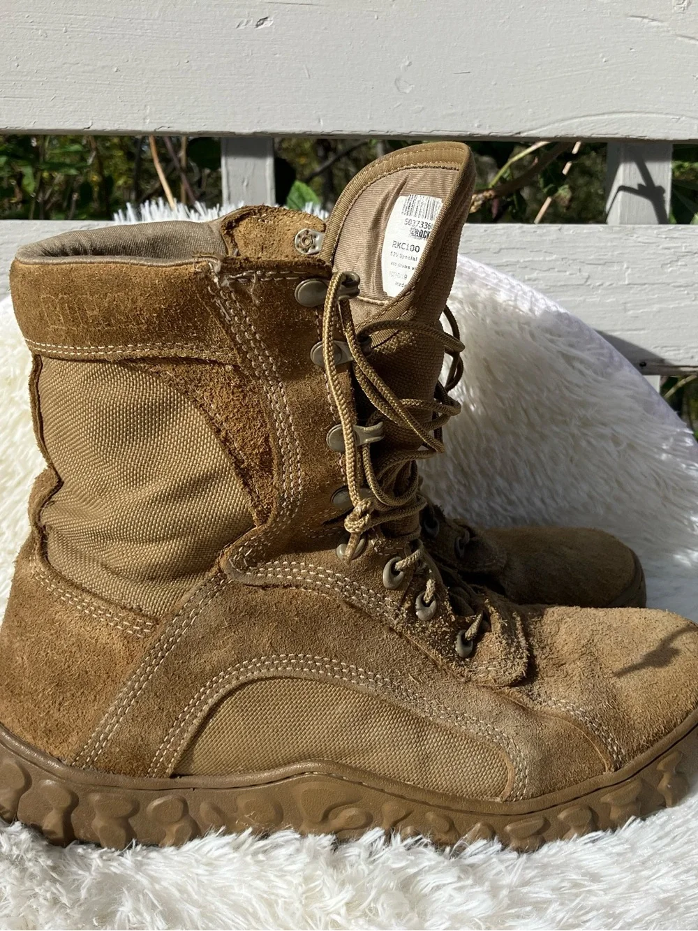 ROCKY S2V Special Ops RKC100 Men's Size 9 W 600g Insulation Boot Coyote Military